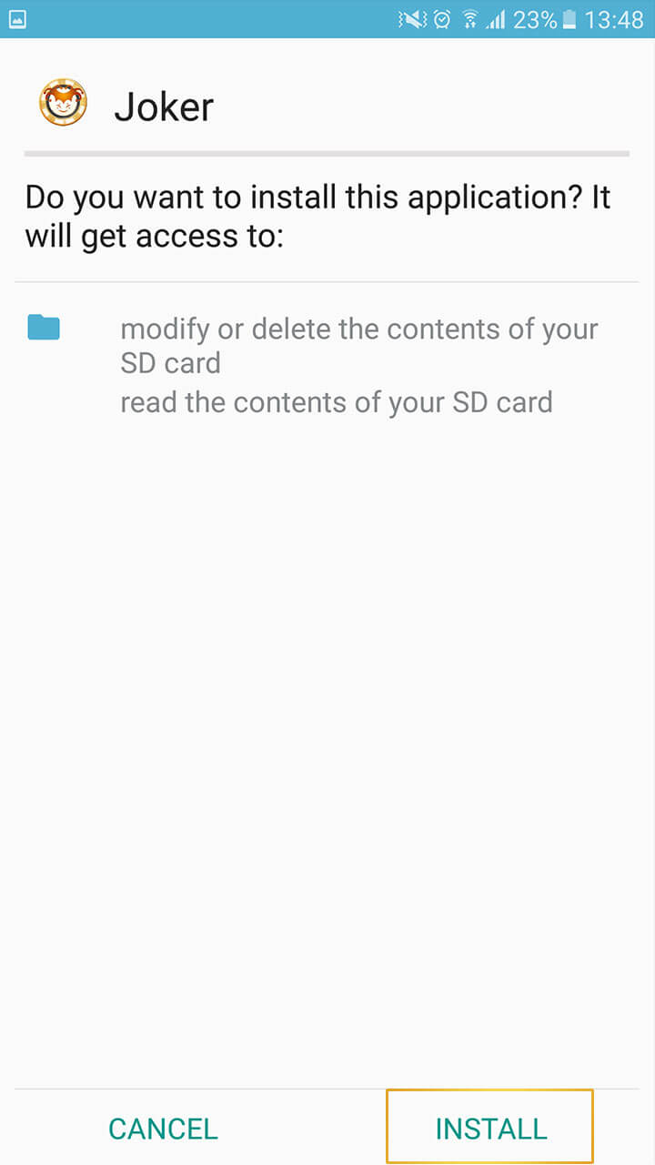 5.วิธีติดตั้ง Joker Gaming Android