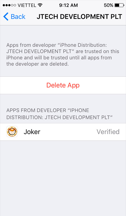 10.วิธีติดตั้ง Joker Gaming IOS Joker123th