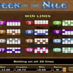 Pay Lines และวิธีการเอาชนะในเกมสล็อต ควีน อ๊อฟ เดอะ ไนล์