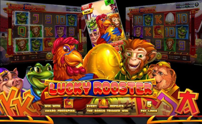 รีวิวเกม สล็อตxo joker : Lucky Rooster