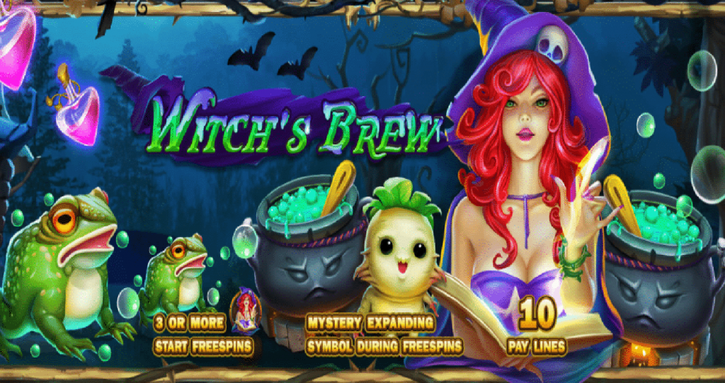 รีวิวเกม สล็อตxo joker : Witch's Brew