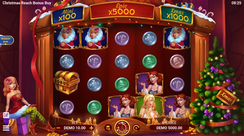 Christmas Reach Bonus Buy Evoplay jokerslotwin ทางเข้า