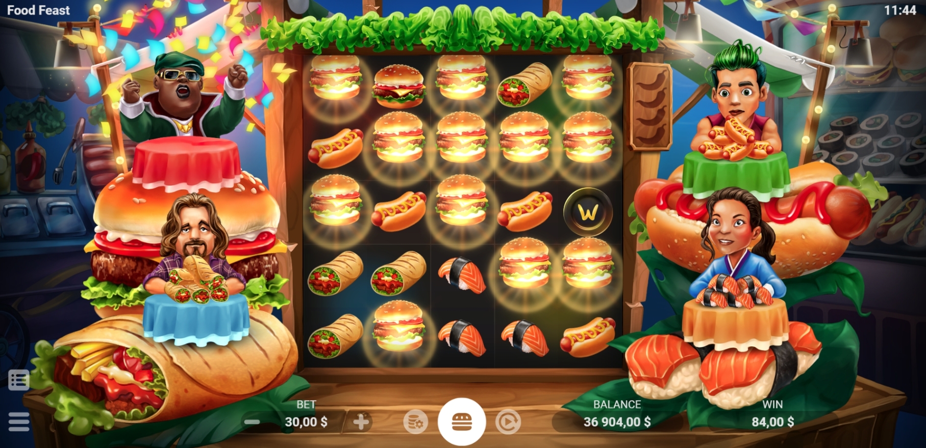 FOOD FEAST Evoplay jojerslotwin เว็บตรง