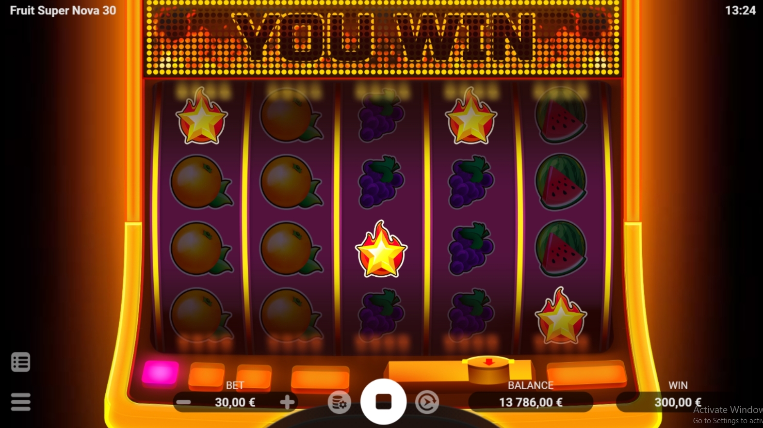 Fruit Super Nova 30 evoplay jokerslotwin เว็บตรง