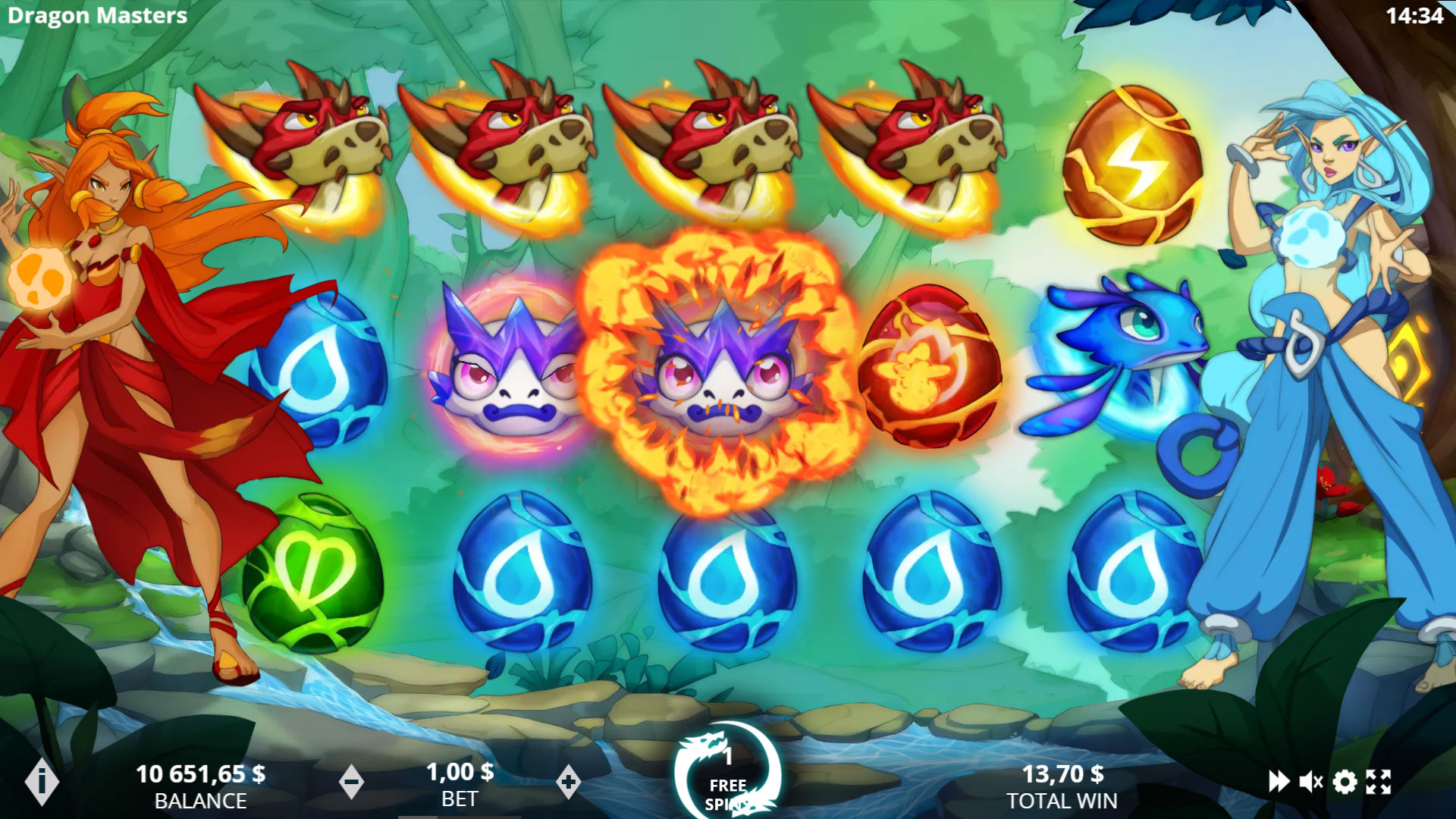REIGN OF DRAGONS Evoplay jokerslotwin ฝาก ถอน