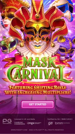 Mask Carnival ฟีเจอร์พิเศษของเกม สล็อต PG jokerslot