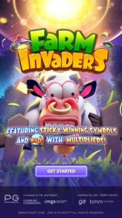 Farm Invaders ฟีเจอร์พิเศษของเกม สล็อต PG jokerslot