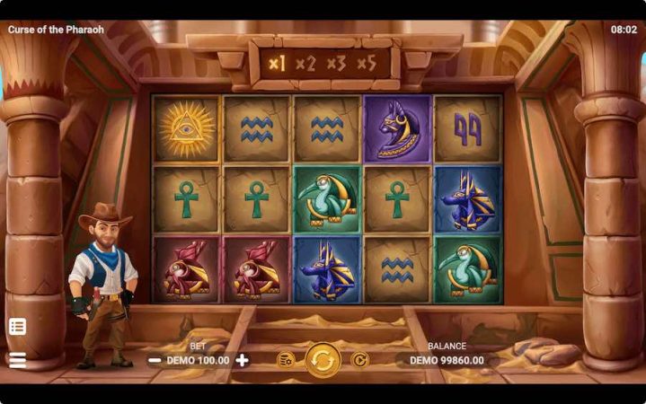 CURSE OF THE PHARAOH EVOPLAY jokerslotwin ทางเข้า