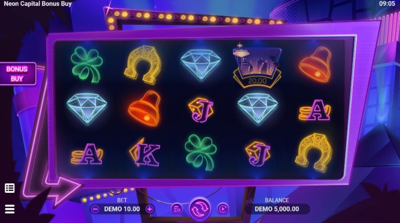 Neon Capital Bonus Buy Evoplay jokerslotwin ทางเข้า