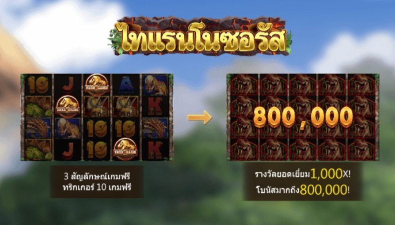 T-Rex Ask Me Bet jokerslotwin ทางเข้า